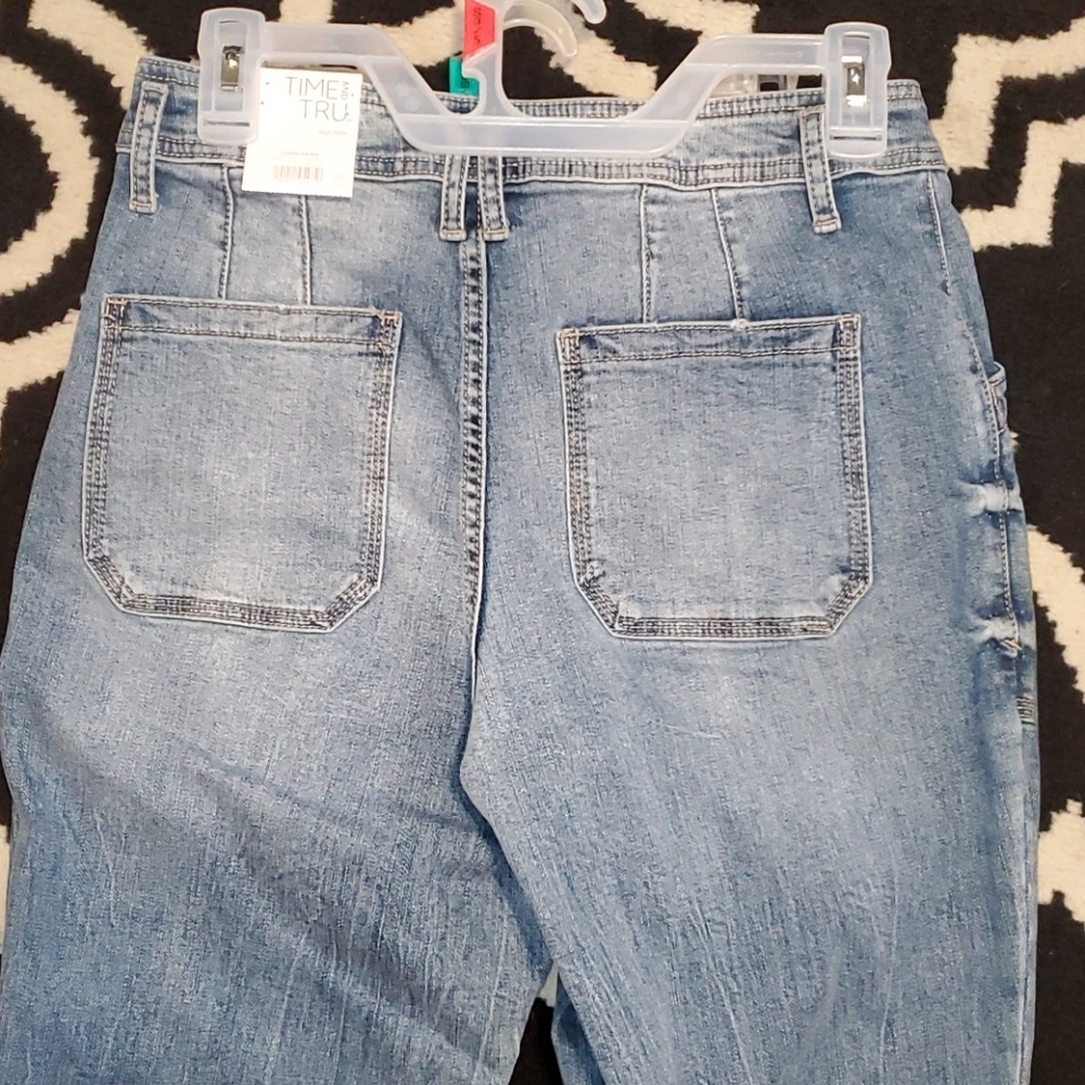 TIME AND TRU UTILITY SLIM HIGH-RISE JEANS ๐ - Picture 5 of 9
